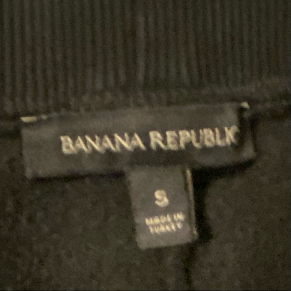 Banana Republic Women's Size Small High Rise Black 7/8 Leggings Elastic Waist - Picture 4 of 12